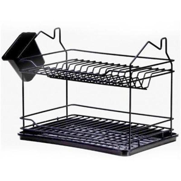 ,EVİM 2 KATLI TABAKLIK SİYAH (5365) - Image 1