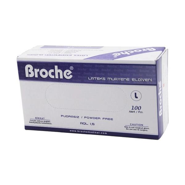 BROCHE  L  PUDRASIZ MUAYENE ELDİVENİ 100LÜ (5365) - Image 1