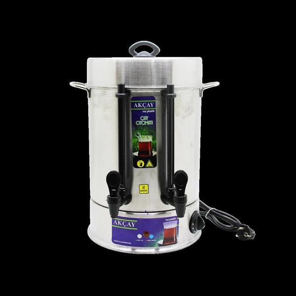 ÇAY OTOMATI 40 BARDAK SEMAVER ELEKTRİKLİ ÇAY MAKİNESİ ( MARKA DEĞİŞKENLİK GÖSTEREBİLİR )  (5365) - Image 1