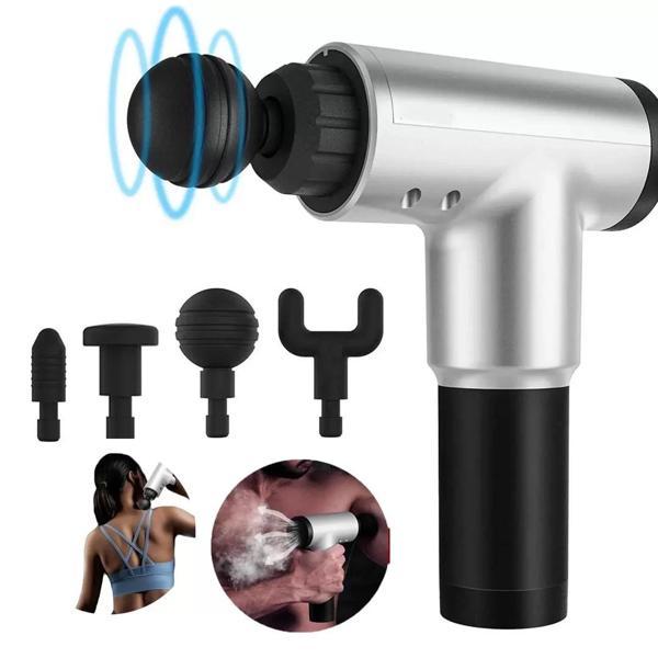 Kablosuz Adaptörlü Masaj Tabancası – Şarjlı Masaj Tabancası KH-320 (5365) - Image 1