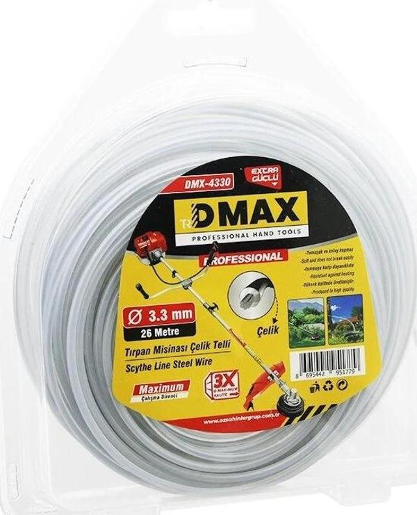 ÇELİK TELLİ YUVARLAK    3.3MM X 26MT  ÇİM BİÇME TIRPAN MİSİNASI (5365) - Image 1