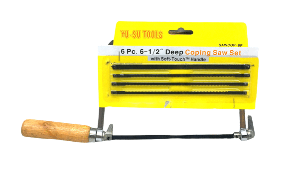 6 ADET  KIL TESTERE SETİ AHŞAP SAP (5365) - Image 1