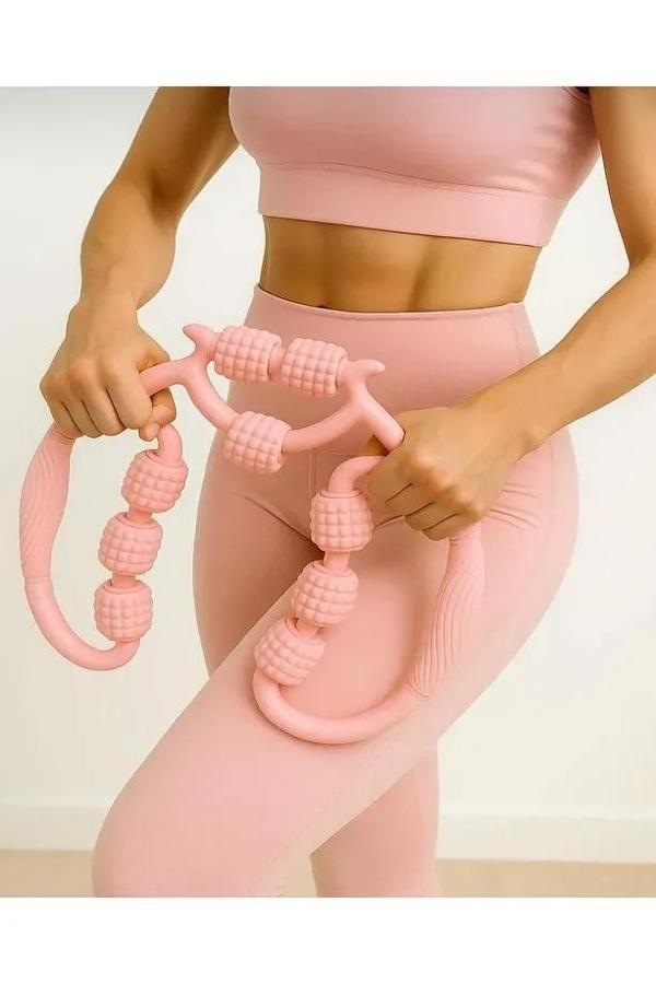 9 Tekerlekli Boyun Bacak Ayak Bel Masaj Aleti Çok Fonksiyonlu Manuel (5365) - Image 1