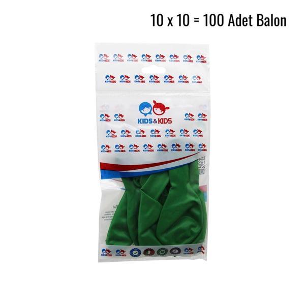 KOYU YEŞİL 100PCS BALON G-90A (5365) - Image 1
