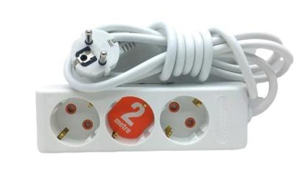 3LÜ 2MT.UZATMA KABLO GRUP PRİZ (5365) - Image 1