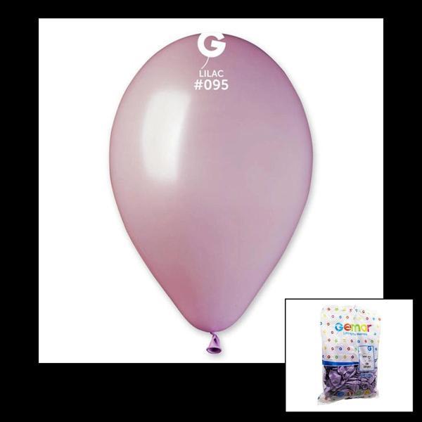 GM-110-95 METALİK - LİLA BALON 11'' - 28CM - 100 PARÇA (5365) - Image 1