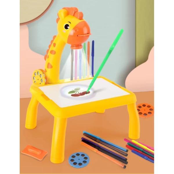 Zürafa Tasarımlı Projeksiyonlu Boyama Tahtası - Image 1