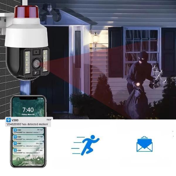 Alarmlı Dış Mekan Güvenlik Kamerası - Image 1