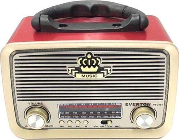 BT USB İBRELİ ŞARJLI RADYO (5365) - Image 1