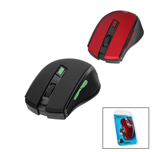 EVEREST SMW-777  WİRELESS - KABLOSUZ  1600DPI USB OPTİCAL MOUSE  VAKUM AMBALAJ (5365) - Image 1
