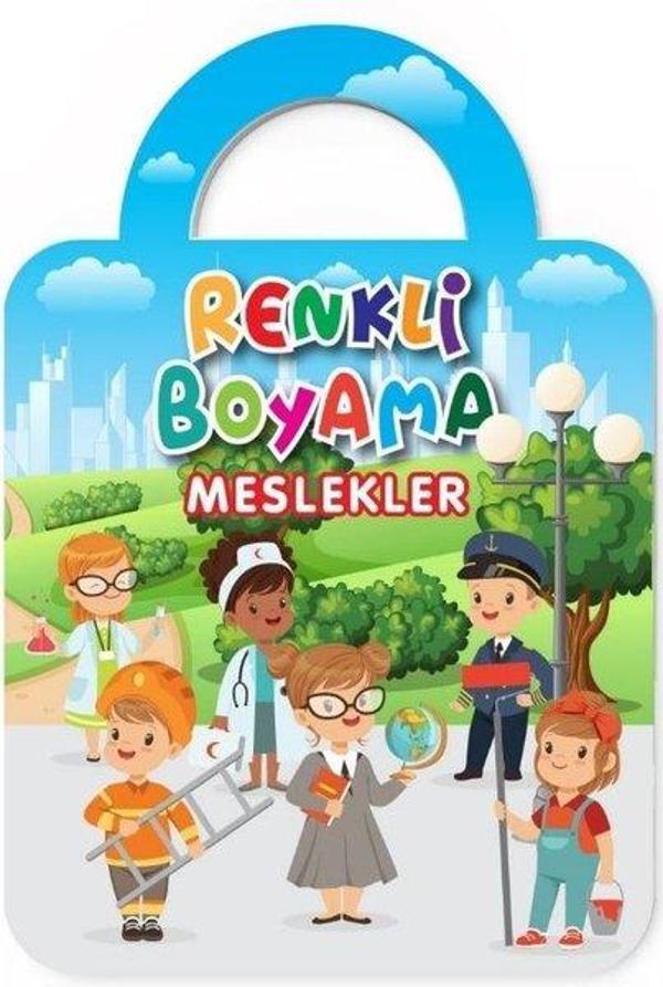 Meslekler - Renkli Boyama 2+ - Baloon Kids Yayınları - Image 1