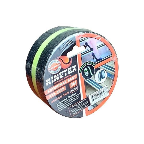 5CMX3MT   FOSFOR ŞERİTLİ - KARANLIKTA PARLAR  KAYDIRMAZ SİYAH BANT (5365) - Image 1