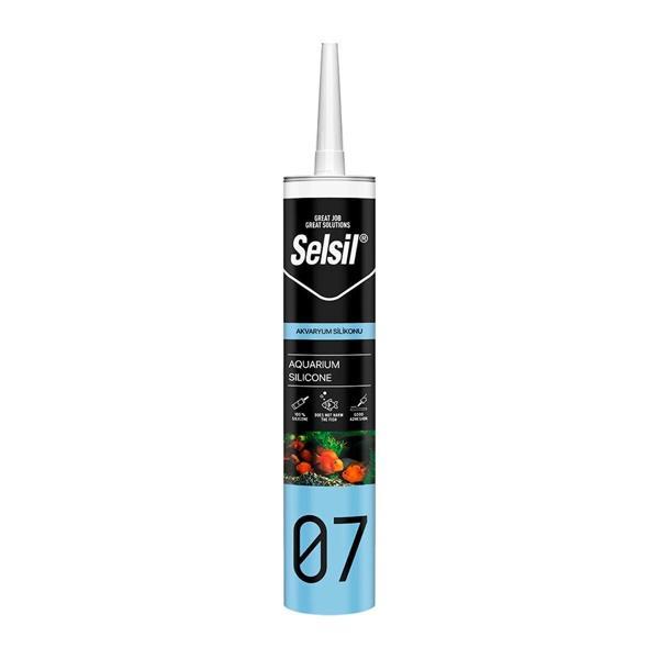 SELSİL 05 MUTFAK VE BANYO SİLİKONU ŞEFFAF 280ML (5365) - Image 1