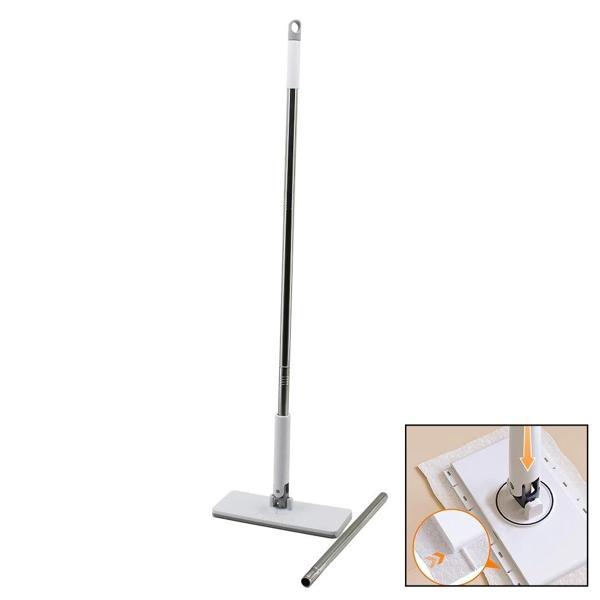 OTOMATİK BEZ DEĞİŞTİREN MOP SAP ÇEK=BEZ BIRAK - SAP İT=BEZ TUT 360° BAŞLIK=9.5X25CM- SAP:115CM (5365 - Image 1