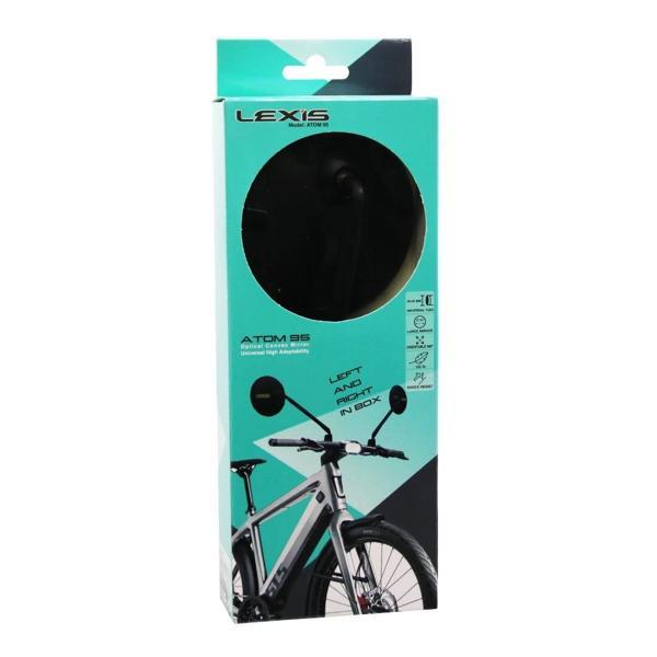 2PCS YUVARLAK GİDON ÜSTÜ BİSİKLET AYNA OYNAR BAŞLIK (5365) - Image 1