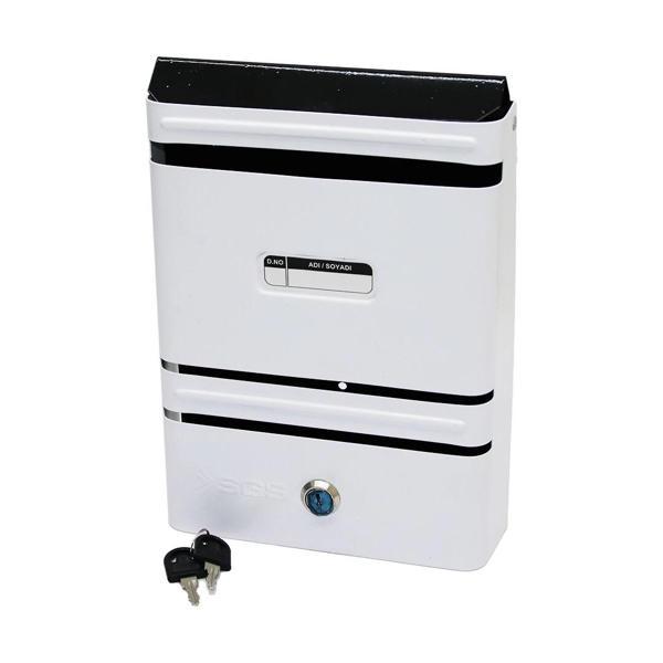 METAL BEYAZ POSTA KUTUSU (5365) - Image 1