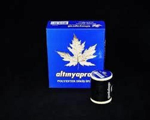 6 PARÇA  SİYAH 900 MT DİKİŞ İPLİK (5365) - Image 1