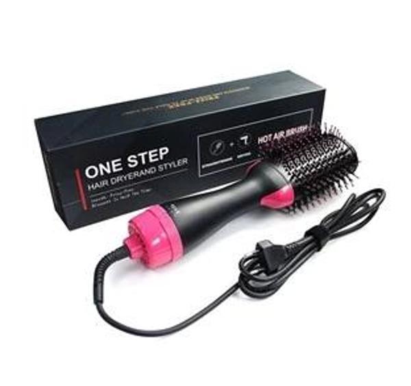 2İN1 ONE STEP KURUTMALI SAÇ DÜZLEŞTİRİCİ - ELEKTRİKLİ FÖN TARAK 1200W (5365) - Image 1