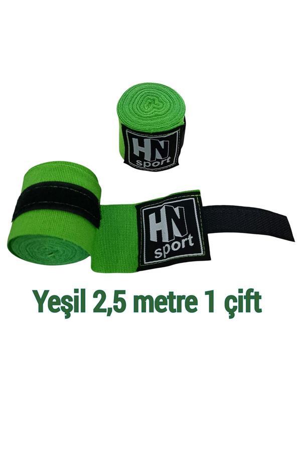Hn Sport Boks Kick Boks Muay Thai Wushu Tüm Sporlar İçin Çocuk El Bandajı 2,5 M X 2 Adet Elastik Boks Bandajı - Image 1