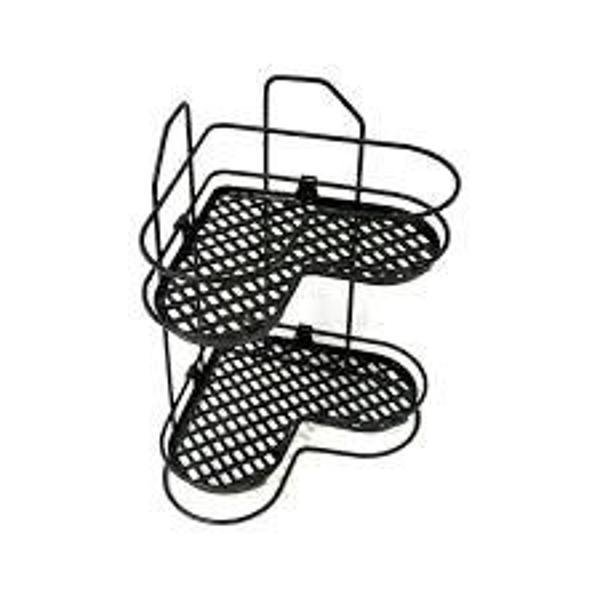 ZARİF 2Lİ KÖŞELK SİYAH BEYAZ KROM (5365) - Image 1