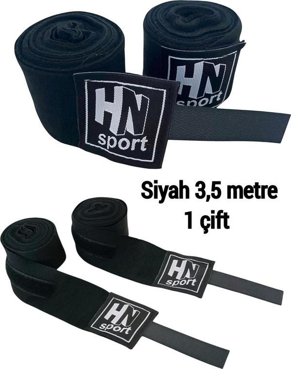 Hn Sport Boks Kick Boks Muay Thai Wushu Sanda Tüm Sporlar İçin El Bandajı 3,5 M X 2 Adet Elastik Boks Bandajı - Image 1