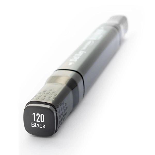 Supertrend Çift Uçlu Çizim Marker Kalemi 120 Black - Image 1