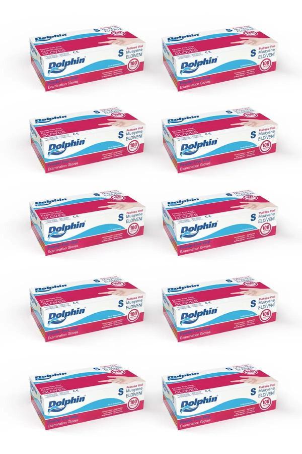 Supertrend Beyaz Vinil Eldiveni Pudrasız S 100 Adet x 10 Paket - Image 1