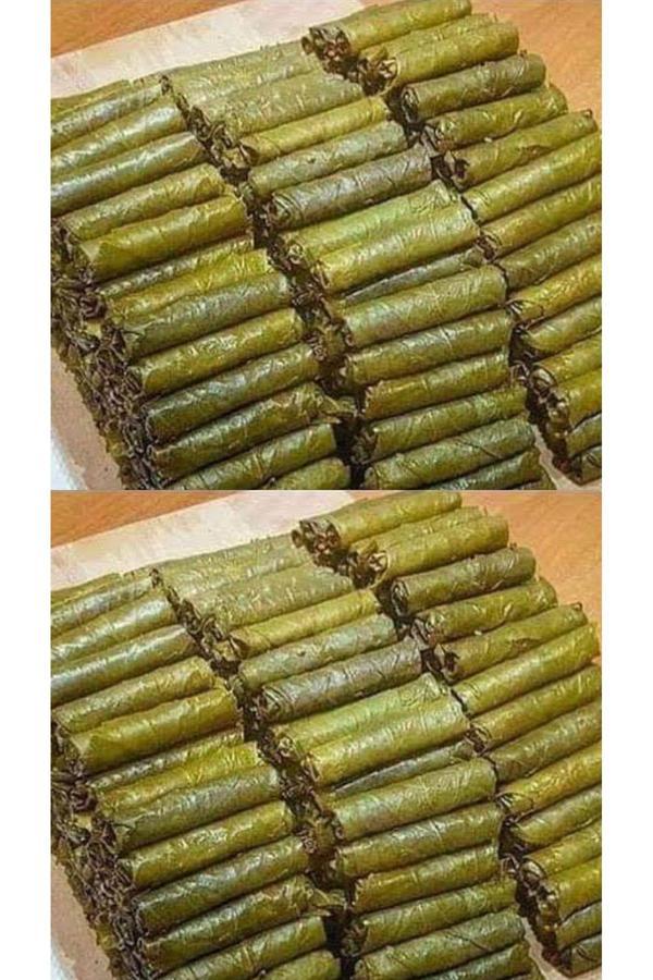 Uslu Şarküteri Yaprak Sarma Özel Zeytinyağlı 1Kg. Vakumlu Pişmemiş (Çiğ) - Image 1