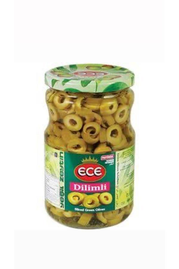 Uslu Şarküteri Dilimli Yeşil Zeytin 300Gr. - Image 1