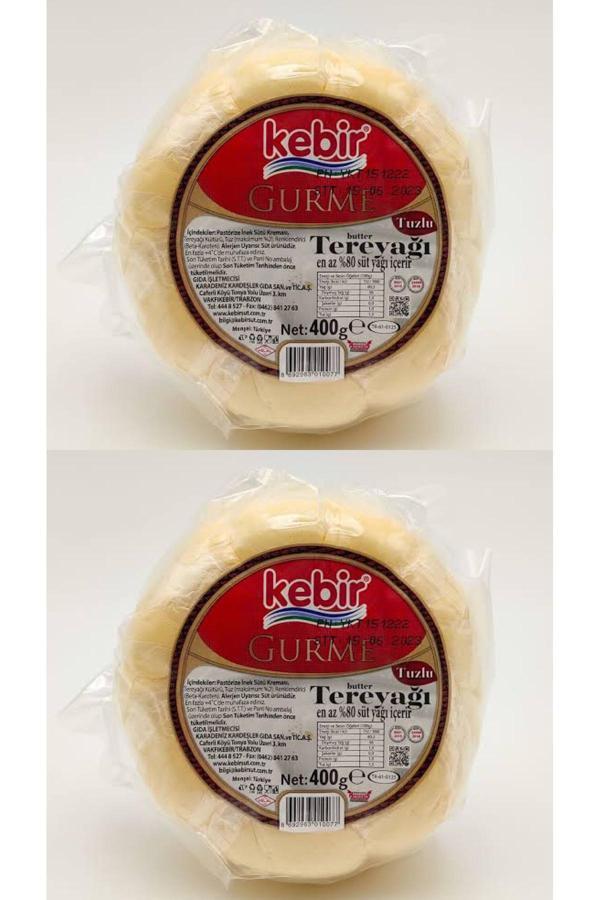 Uslu Şarküteri Kebir Tuzlu Tereyağ (2X400Gr) - Image 1