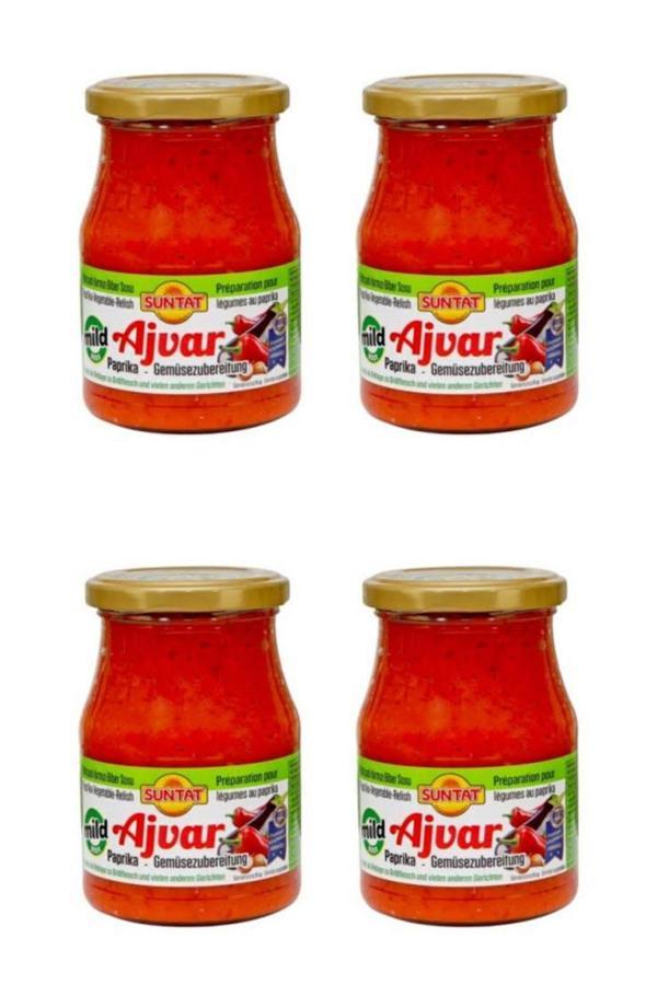 Uslu Şarküteri Acı Ajvar 4X370Gr. - Image 1