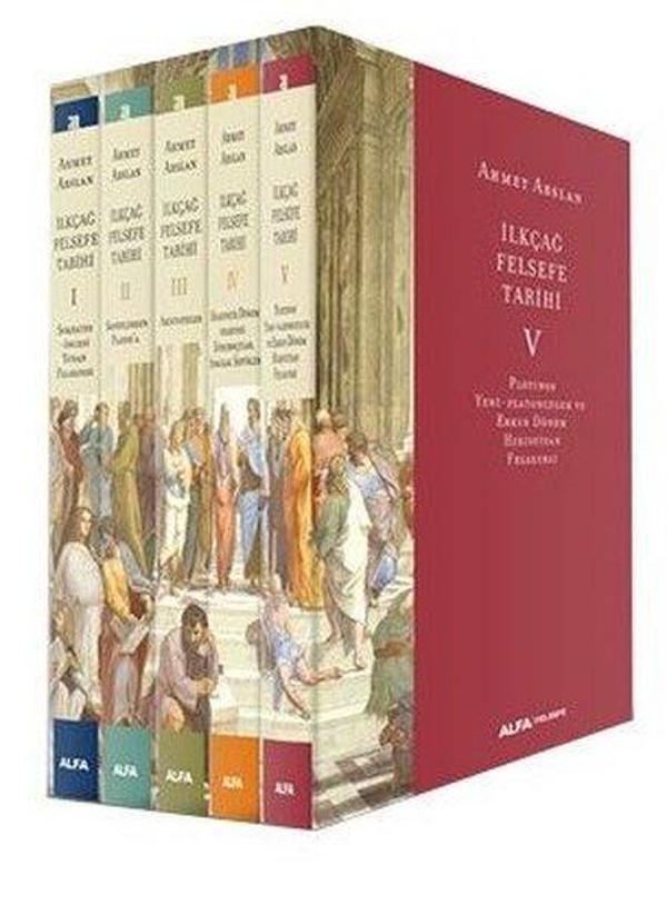 İlkçağ Felsefesi Tarihi Seti - 5 Kitap Takım - Alfa Yayıncılık - Image 1