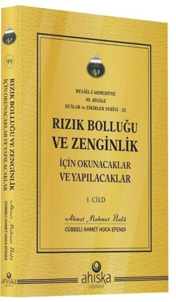 Rızık Bolluğu ve Zenginlik İçin Okunacaklar ve Yapılacaklar - 1.Cild - Ahıska Yayınevi - Image 1