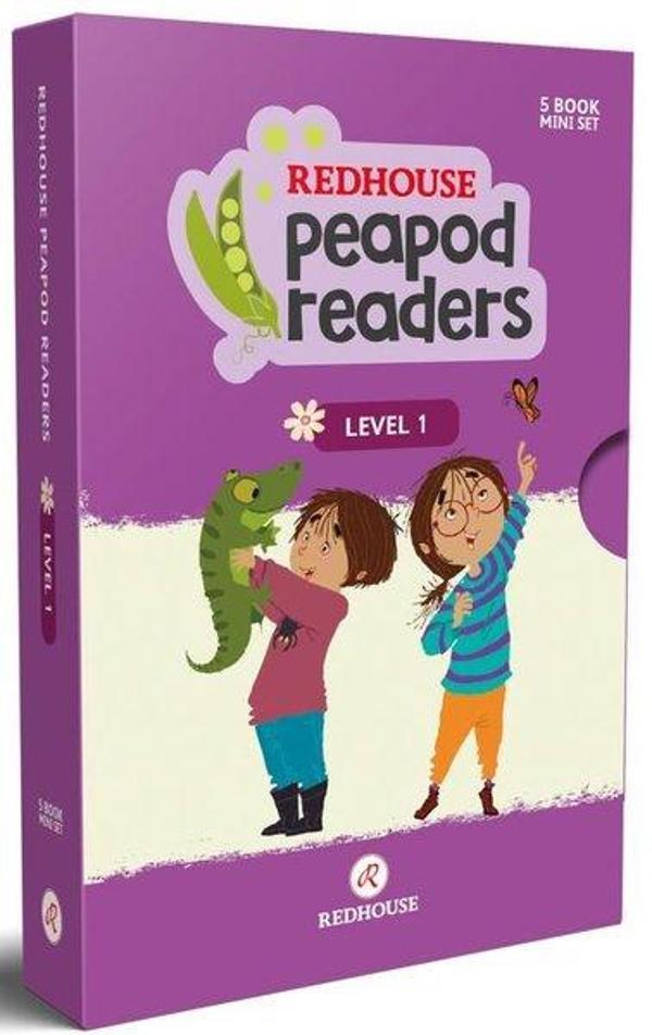 Redhouse Peapod Readers İngilizce Hikaye Seti 1 - Kutulu Başlangıç: Beginner - Pre A1 - Redhouse Yayınları - Image 1