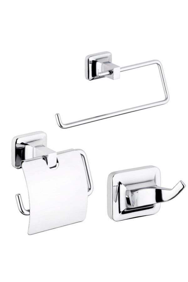 Camero Adnoss Uno Tuvalet Kağıtlığı + Havluluk +Askılık - Image 1