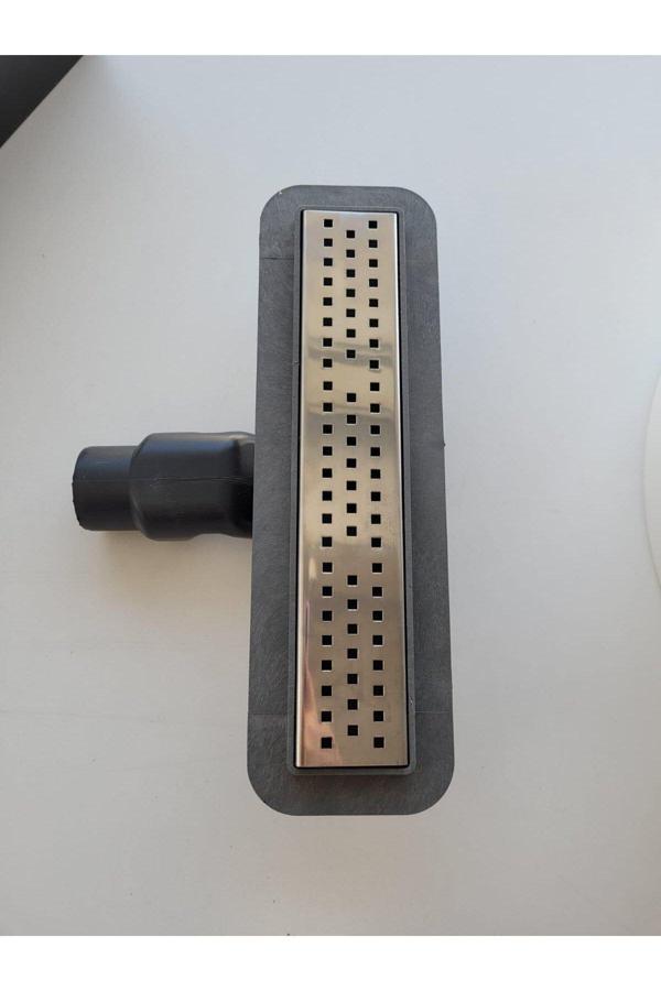 Bg Bagno Adnoss Lineer Duş Kanalı 60 Cm 360° Es Sifonlu - Yer Süzgeci - Koku Yapmaz - Image 1