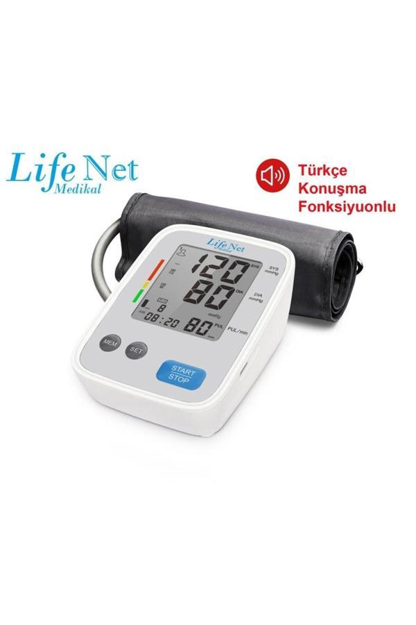 Life Net Medikal Türkçe Konuşan Üst Koldan Dijital Tansiyon Aleti Wbp114 - Image 1