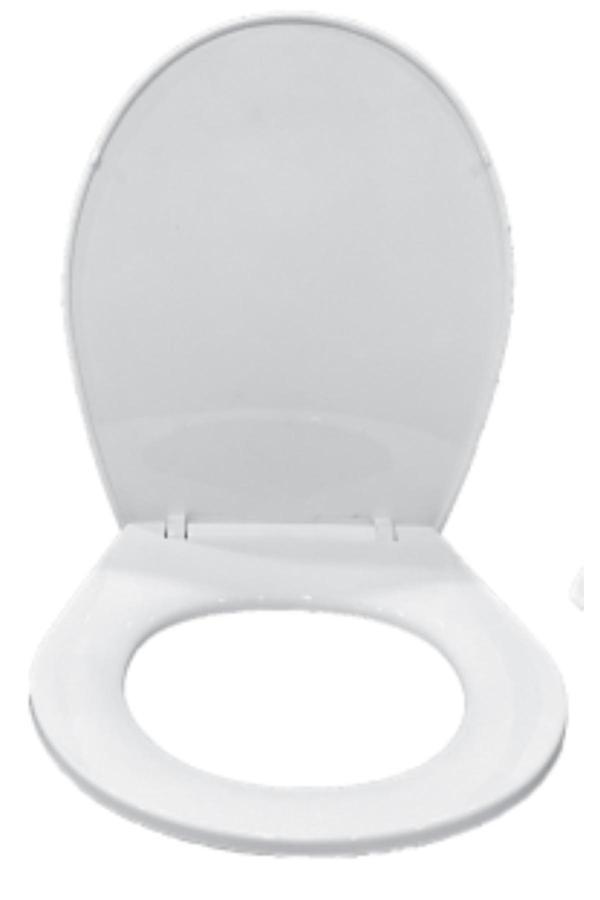 Bg Bagno Adnoss Thermoplast Yavaş Kapanan Klozet Kapakları Pp Akdeniz Slim 105514100 - Image 1