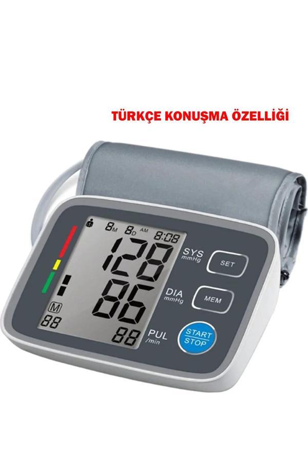 Life Net Medikal Türkçe Konuşan Koldan Tansiyon Aleti U80Eh - Image 1