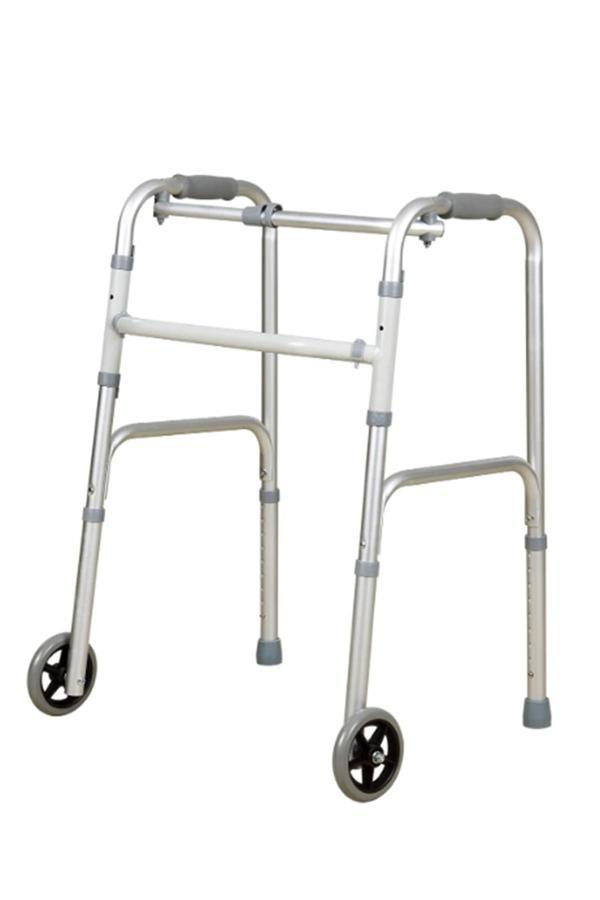 Life Net Medikal Walker Yürüteç Hareketli Katlanabilir Hasta Yürüteci 2 Tekerlekli Bme812 - Image 1