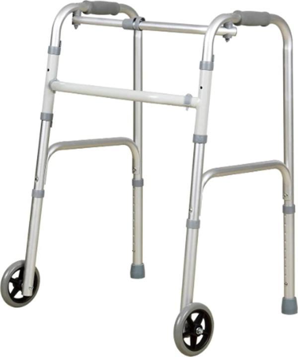 Life Net Medikal Walker Yürüteç Hareketli Katlanabilir Hasta Yürüteci 2 Tekerlekli Bme812 - Image 1