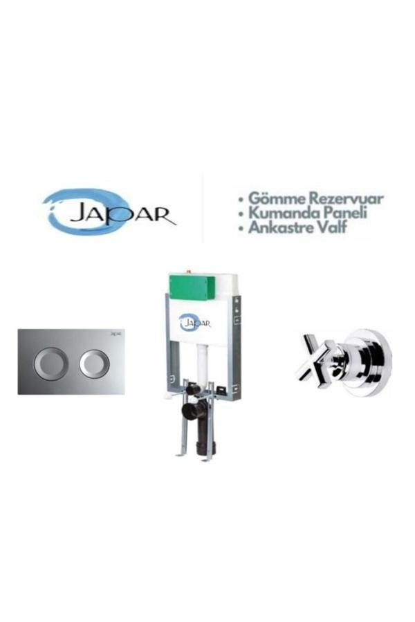 Japar Adnoss Gömme Rezervuar(510198) Kumanda Paneli(500148) Ankastre Valf(570255) - Image 1