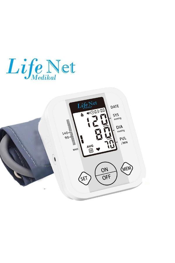 Life Net Medikal Üst Koldan Ölçer Dijital Tansiyon Aleti Nabız Ölçer Usb Girişli Jn-163D - Image 1