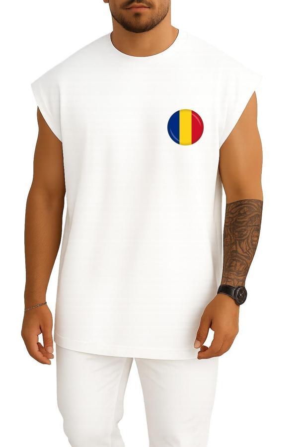 Oversize Flag Of Romania Computer Icons Cep Tasarımlı Atlet - Image 1