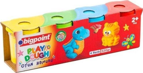 Bp Oyun Hamuru 4Lu Set 520 Gr. Yenı BP760-04 - Image 1