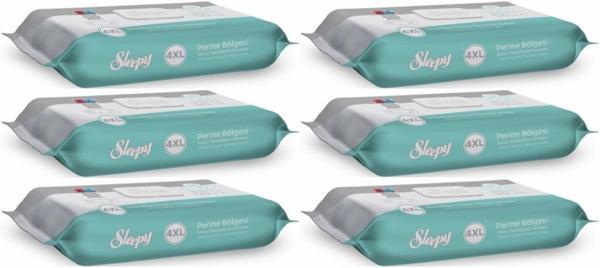Sleepy Perine Bölgesi ve Vücut Temizleme Islak Mendil Havlu 50 Yaprak (Ebat 4XL) (6 Lı Set) - Image 1