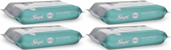 Sleepy Perine Bölgesi ve Vücut Temizleme Islak Mendil Havlu 50 Yaprak (Ebat 4XL) (4 Lü Set) - Image 1