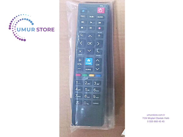 Tivibu Home+Tv Apps Tuşlu Uydu Alıcı Kumandası - Image 1