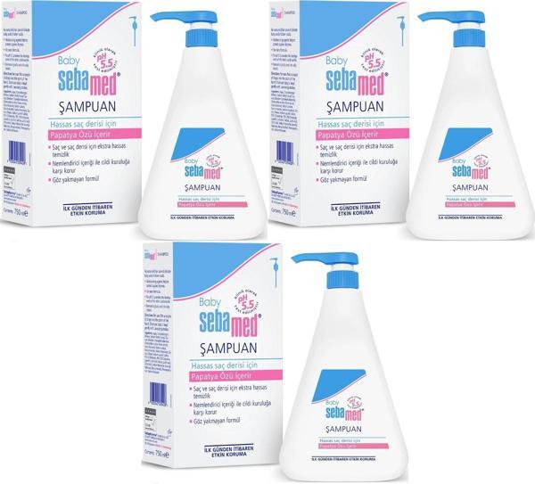 Sebamed Bebek Şampuanı 750ML Pompalı (Fırsat Pk) (3 Lü Set) - Image 1