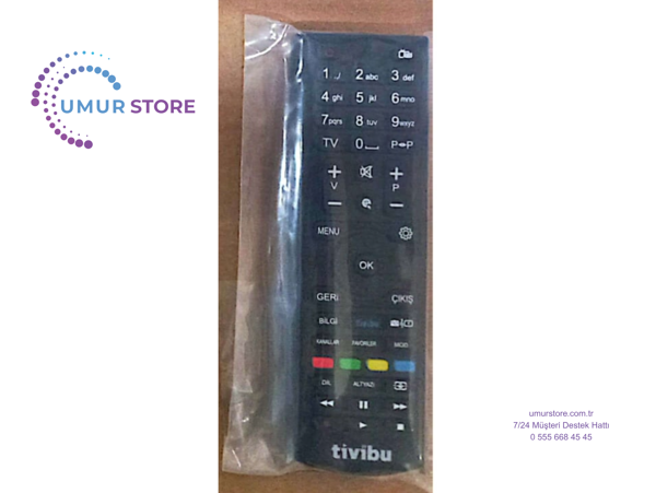 Türk Telekom Vestel Uyumlu Tivibu Kumanda - Image 1